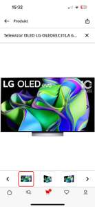 Telewizor OLED LG OLED65C31LA 65'' 4K 100Hz webOS ThinQ (możliwe 5 800,99zł)