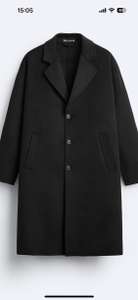 Płaszcz czarny Zara - różne rozmiary i kolory