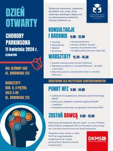 Jutro Światowy Dzień Choroby Parkinsona, we Wrocławiu będzie można przebadać się za darmo i bez kolejek