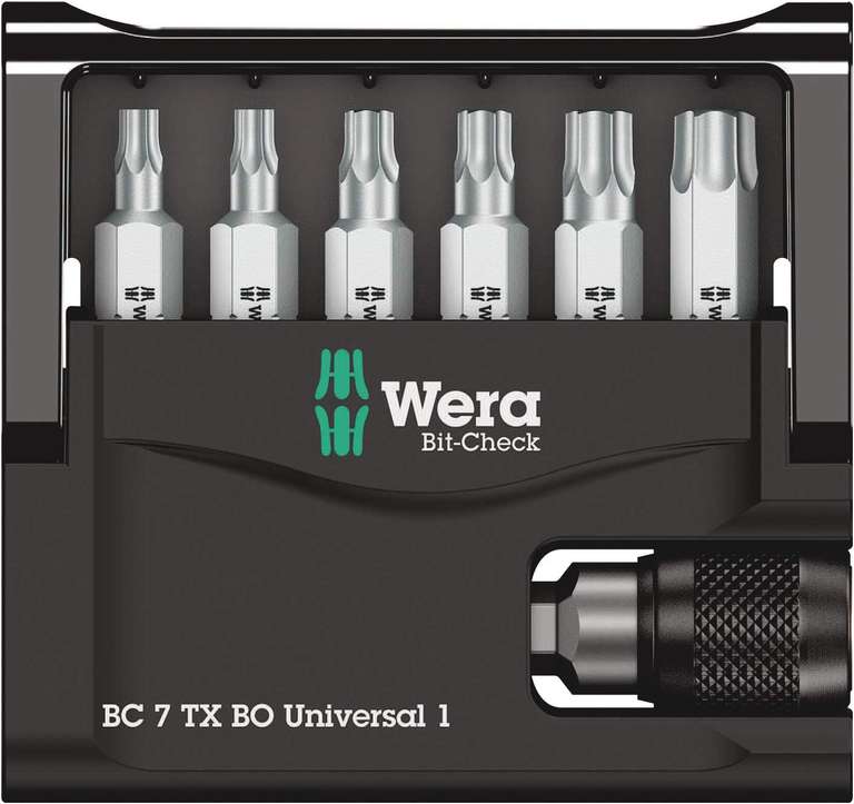 Wera Bit-Check 7 TORX BO Universal 1