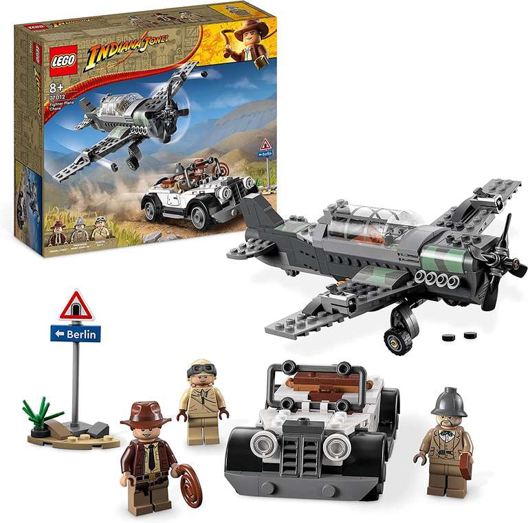 LEGO 77012 Indiana Jones - Pościg myśliwcem