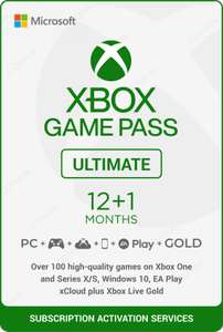 Xbox Game Pass 12 miesięcy