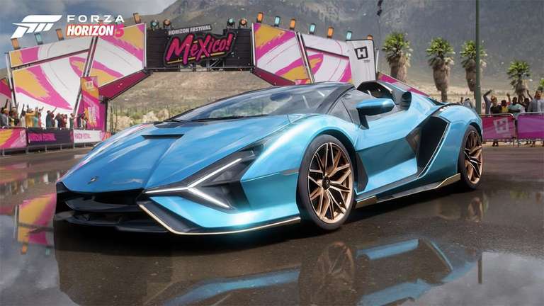 Lamborghini Sián Roadster do odebrania za darmo w Forza Horizon 5