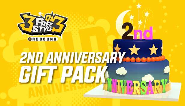 3on3 FreeStyle - 2nd Anniversary Gift pack za free