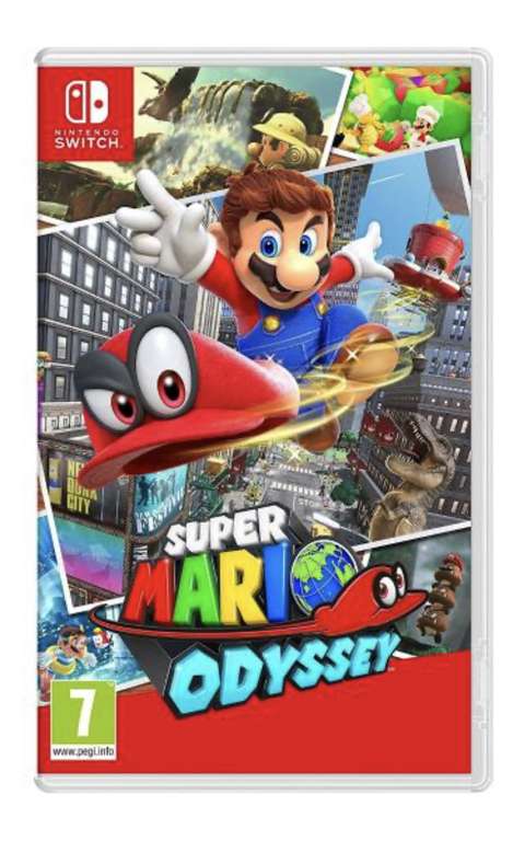 Gra Nintendo Switch Super Mario Odyssey (stacjonarnie)