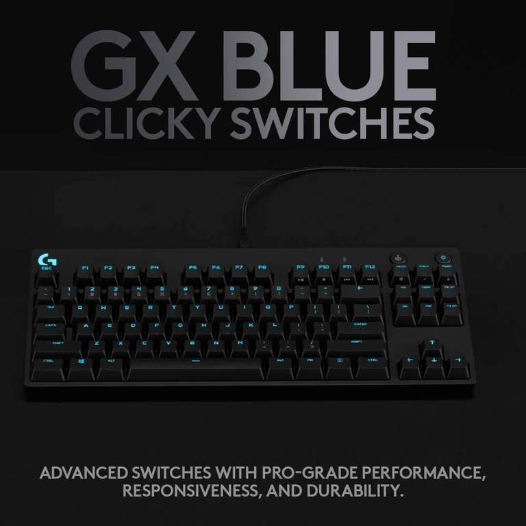 Logitech G Pro Mechanical Gaming Keyboard, Mechaniczna Klawiatura, Amazon