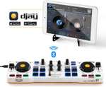 Hercules 4780955 DJControl Mix Blue Edition — bezprzewodowy kontroler DJ z Bluetooth @ Amazon