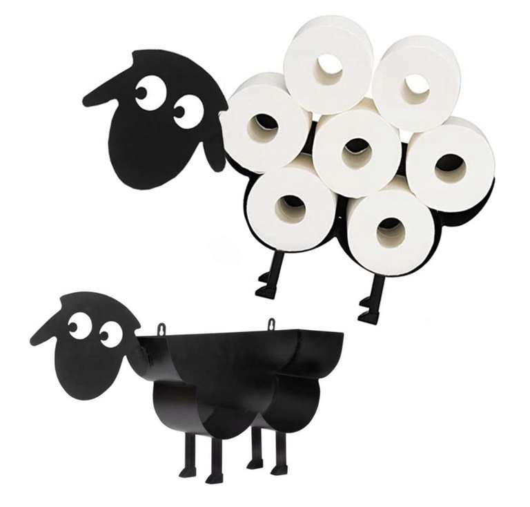 Stojak na papier toaletowy Owca