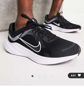 Nike Running – Quest 5 – Szaro-czarne buty sportowe