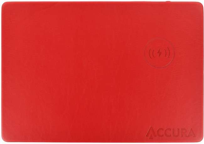Podkładka Accura Ramal z ładowarką indukcyjną 10W, czarna lub czerwona (darmowy odbiór w salonie) @ Komputronik
