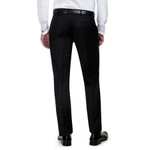 Czarny garnitur męski MARCO Slim (marynarka+spodnie), 100% wełna + darmowe poprawki krawieckie @ Giacomo