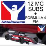 Rok Subskrypcji iRacing + Formula 4 (Tylko Dla Nowych !!)