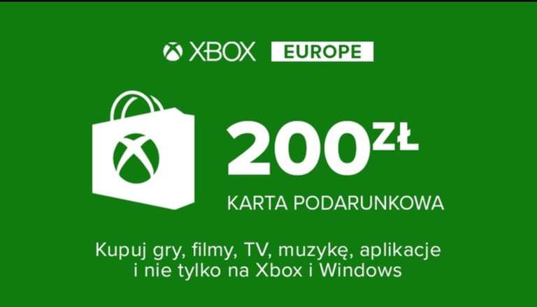 Doładowanie do Xbox Store o wartości 200 PLN