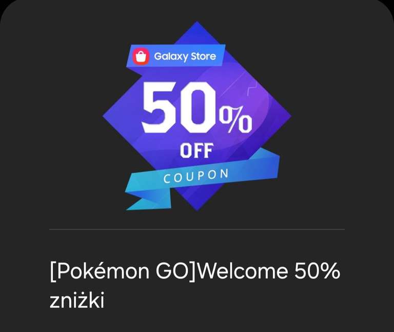 50% zniżki do Pokemon GO od Samsunga [GALAXY STORE]