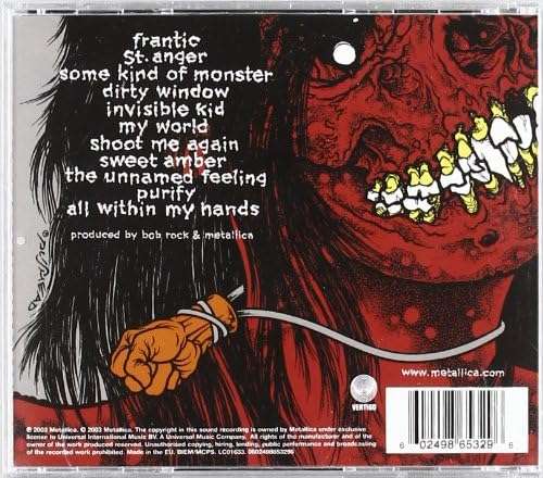 Płyta CD - Metallica St. Anger