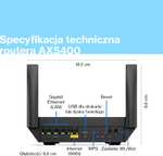 Zestaw Linksys mesh Wi-Fi 6 Linksys Blue Label – 1 router AX5400 + 3 węzły AX3000