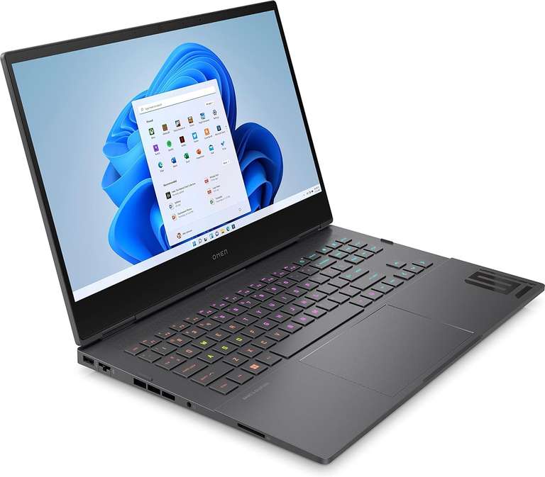 Laptop HP Omen 16-n0075ng 16,1" 1920 x 1080 pikseli AMD Ryzen 7 16 GB 512 GB SSD NVIDIA GeForce RTX 3070 Ti Windows 11 Home