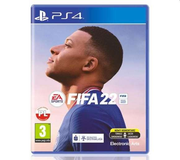 Gra FIFA 22 na PS4 kompatybilna z PS5, odb.os.0zł