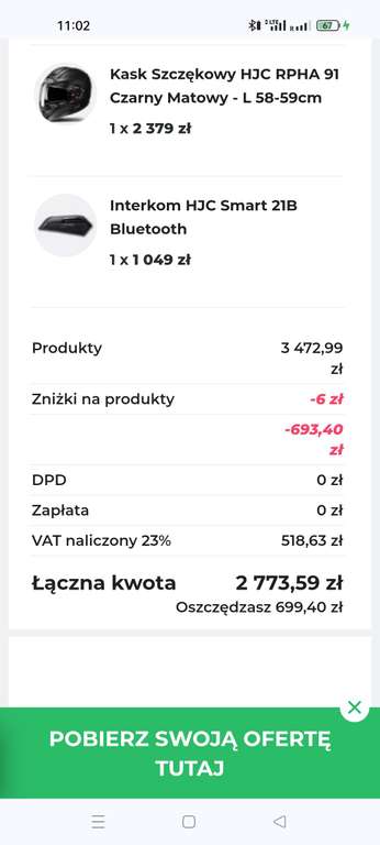 Kask motocyklowy HJC RPHA 91 i inne / wszystko -20% w xlmoto.pl