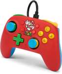 Przewodowy licencjonowany kontroler PowerA do Nintendo Switch z motywem Mario @ Amazon