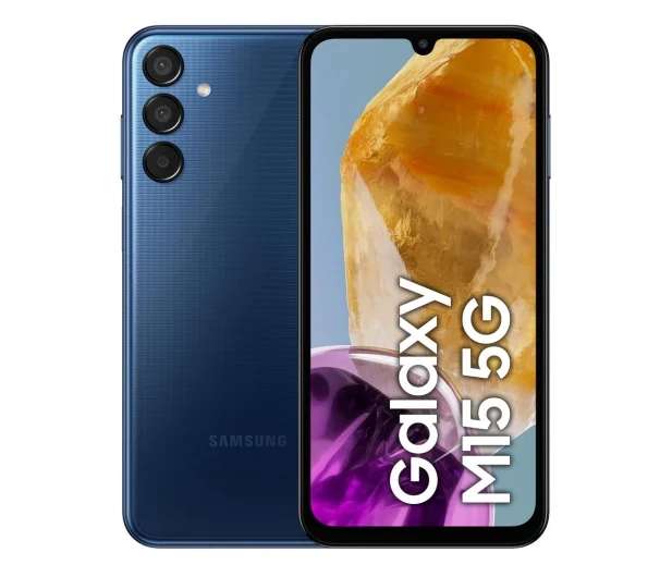 Smartfon Samsung Galaxy M15 5G 4/128GB Gray 90Hz (AMOLED, 6000 mAh) za 699 zł + głośnik Xblitz Master X gratis + 100 zł za opinie @ x-kom