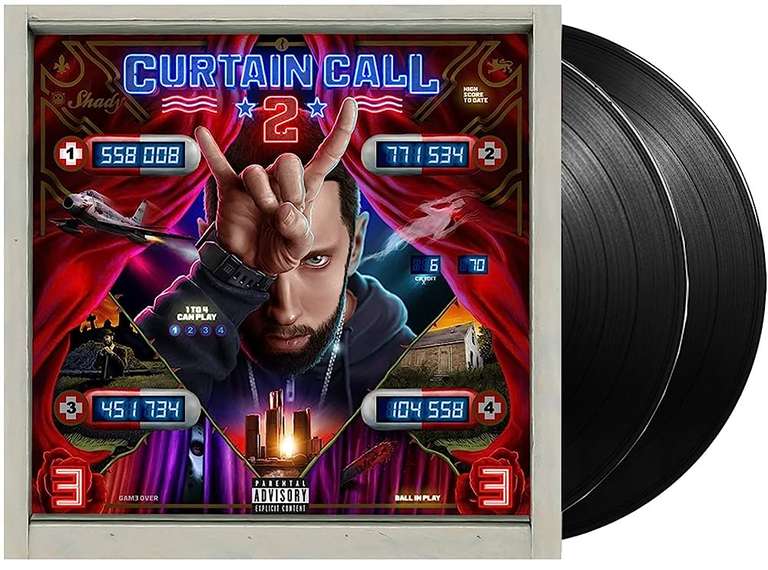 Eminem Curtain Call 2 Double vinyl