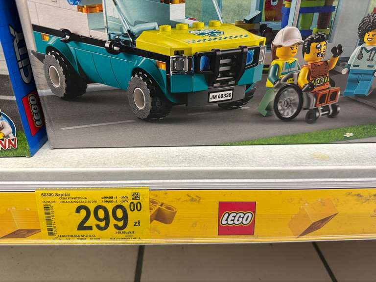 LEGO Szpital (60330) za 299 zł - możliwe 269 zł!