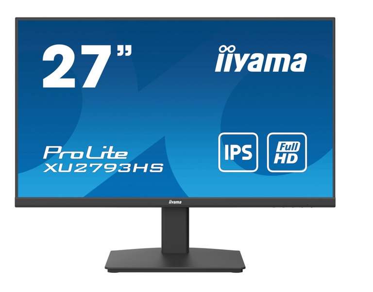 Monitor LED iiyama XU2793HS-B5 27 " 1920 x 1080 px IPS / PLS