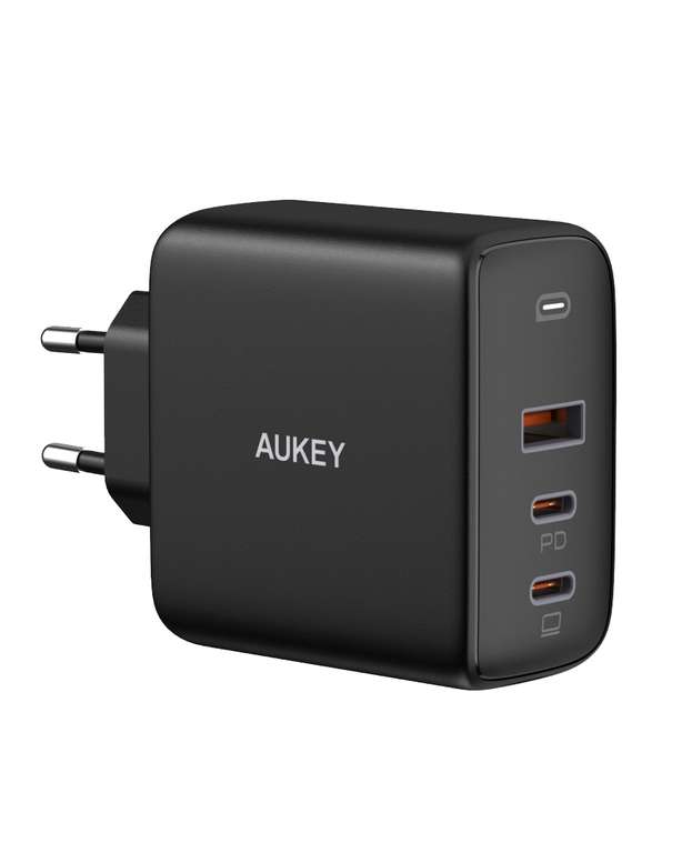 Ładowarka Aukey PA-B6S 1x USB-A 2x USB-C 3 A (PA-B6S)