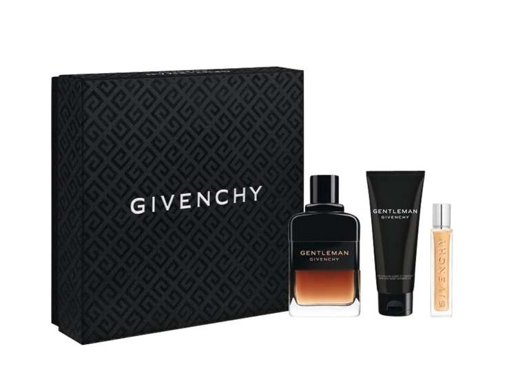 Zestaw prezentowy Givenchy Gentleman Reserve Privée 100 ml woda perfumowana EDP + 12,5 ml EDP + żel pod prysznic 75 ml | Flaconi