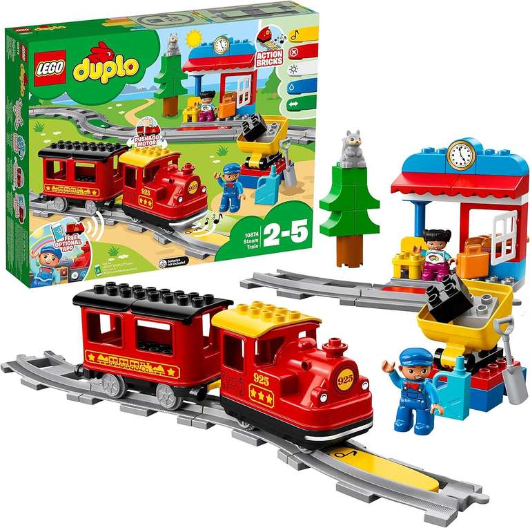 LEGO DUPLO 10874 Pociąg Parowy