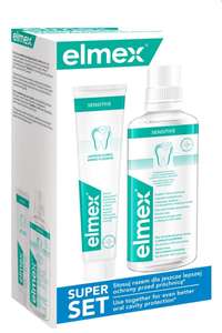 ELMEX SENSITIVE zestaw płyn do płukania ust 400ml + pasta do zębów 75ml (darmowa dostawa Inpost!)