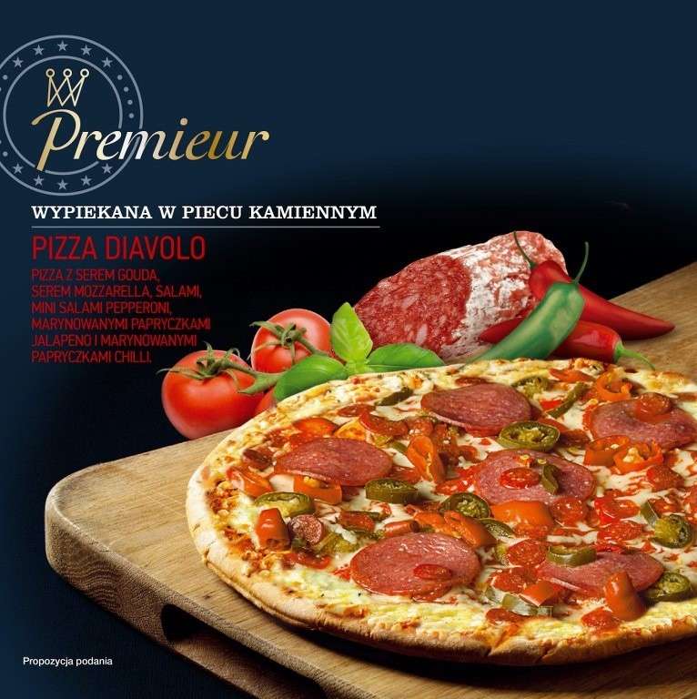 Duża Pizza Premieur Serowa, Pepperoni lub Royale w Netto :)
