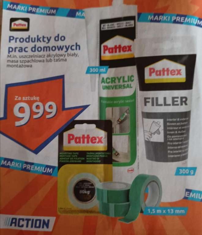 Produkty do prac domowych PATTEX - 9,99 PLN @Action