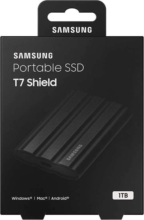 Samsung T7 Shield 1TB SSD Czarny (możliwe 430 zł z kodem APPKA25)