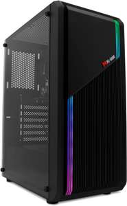 VANT - PC Gaming Complete Neon-X (AMD Ryzen 5 5600G, 16GB RAM, 1TB SSD + 2TB HDD, Radeon Vega 7, Windows 11 Pro Preinstalowany)