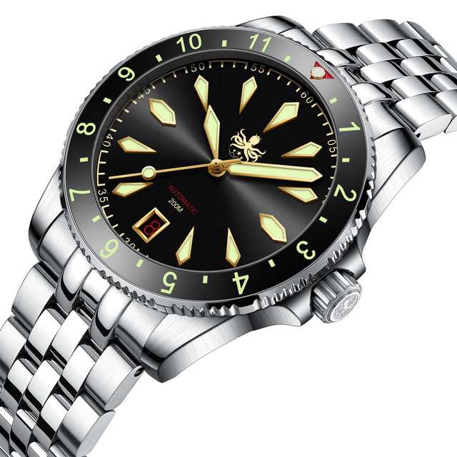 Zegarek diver Phoibos VOYAGER PY035 rabat 55€ (od 254€) na ostatnie sztuki
