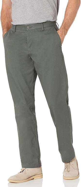 44,55 PLN Spodnie męski z Amazon.pl (Amazon Essentials) Spodnie męski Classic-fit Wrinkle-resistant Flat-front Chino z Amazon.pl