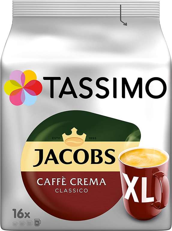 5x Tassimo Caffe Crema XL