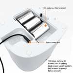 Automatyczny podajnik suchej karmy (3 litry, Wi-Fi, bateria na 180 dni + USB-C) | $36,54 | wysyłka z DE @ TomTop