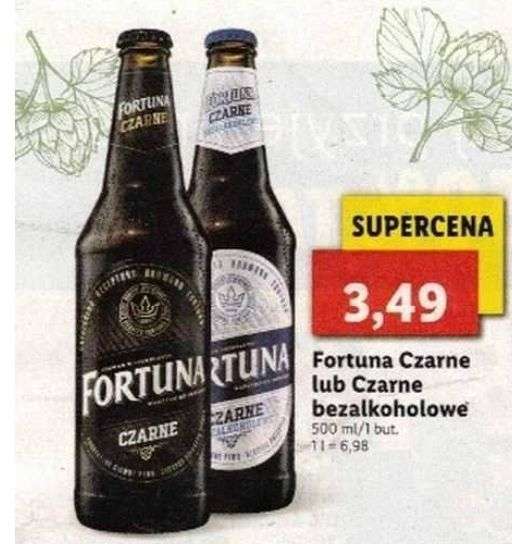 Piwo Fortuna Czarne / Czarne Bezalkoholowe Lidl