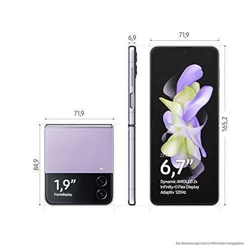 Smartfon Samsung Galaxy Z Flip4 5G fioletowy, szary lub jasnoniebieski