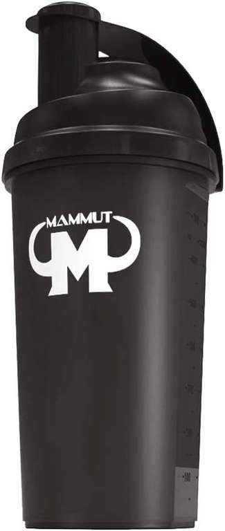 Mammut Nutrition Shaker do białek Mammut Nutrition Shaker do białek, czarny, shaker proteinowy, bez BPA, 700 ml