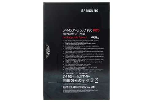 Dysk Samsung 980 Pro 2TB - 147,01 €
