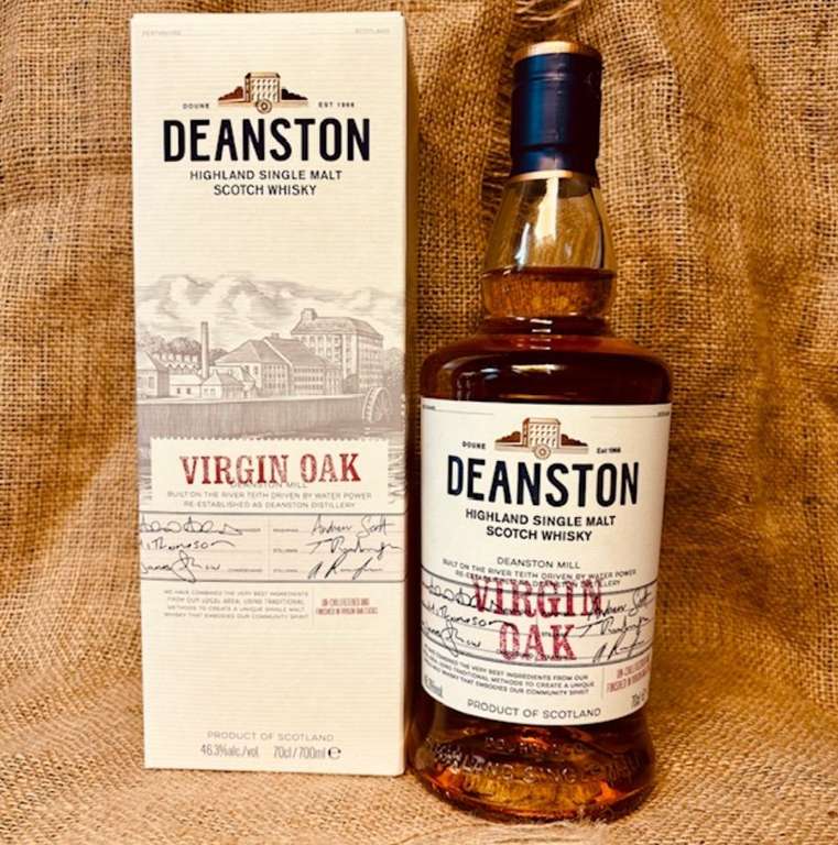 Whisky Single Malt Deanston Deanston Virgin Oak 0,7l, 46,3%. Sklep Duży Ben