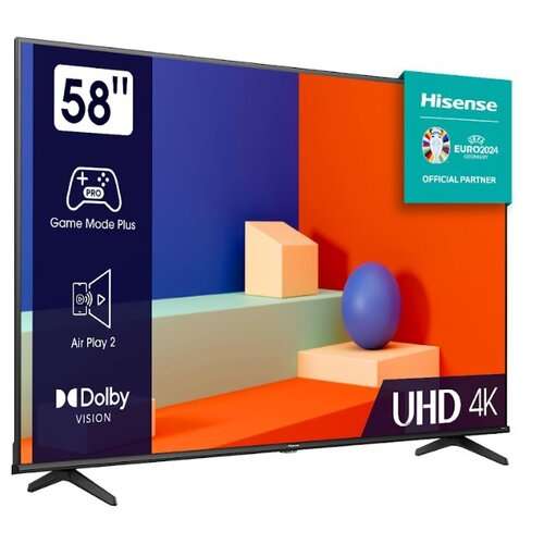 Telewizor HISENSE 58A6K 58" LED 4K VIDAA Dolby Vision TV smart