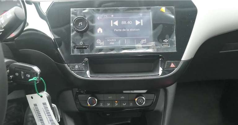 Opel Corsa 1.2 75km - klima, czujniki, grzana multimedialna kierownica