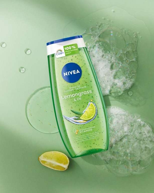 NIVEA Lemongrass & Oil Odświeżający żel pod prysznic 250 ml