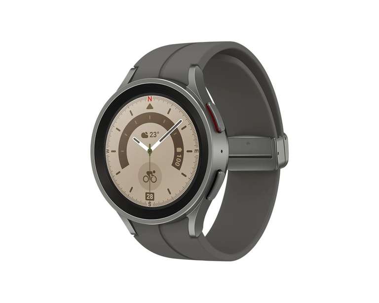 SAMSUNG Galaxy Watch 5 Pro SM-R920NZTAEUE, 45mm, Bluetooth, Tytanowy