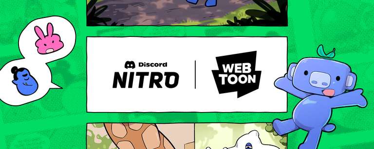Miesiąc Discord Nitro za darmo z Webtoon